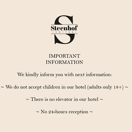 Hotel Boutique Steenhof - Adults Only